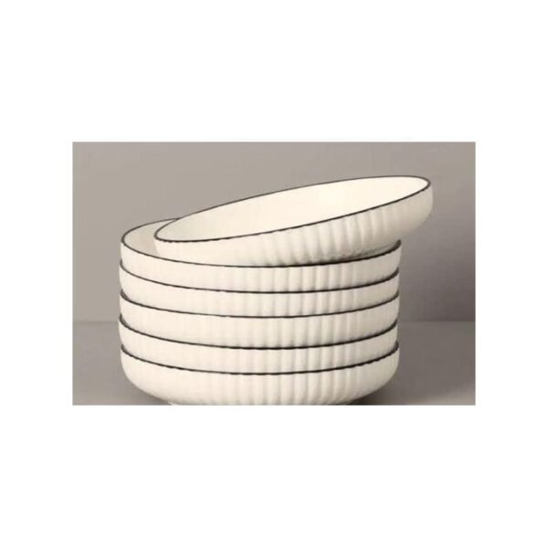 Happy Home Set Of 6 Ceramic Side Plates 8-Inches C011-28