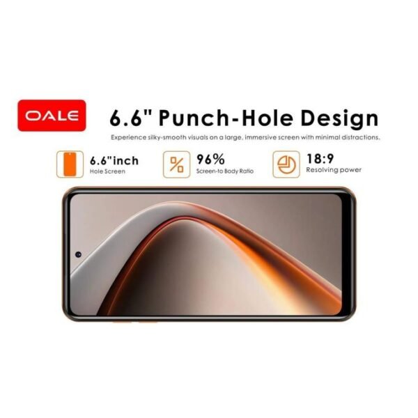 Oale Smart 20 - 6.6" 64GB ROM 4GB RAM 5075mAh 8MP - Grey