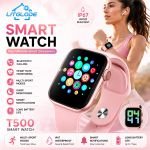 Litglobe Litglobe Series 8 Smart Watch - 1.65" HD Screen, Bluetooth, Pink, IP67 Waterproof - Image 2
